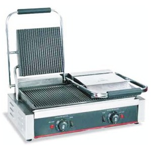 Commercial Double Plate Electric Contact Grill — Fast Food Equipments