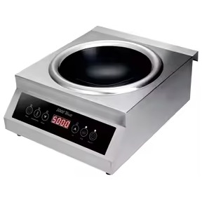 Commercial Induction Cooker Wok — Fast Food Equipments