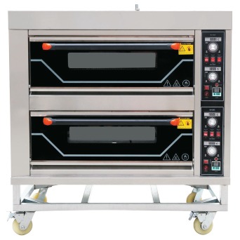 Bakery Electric 2 Deck 4 Tray Oven — Baking Ovens